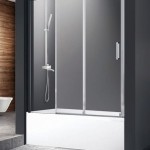 3 Panel Bathtub Sliding Doors