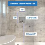 Bathtub Niche Height