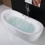 Free Standing Bathtub With Jets