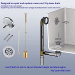 How Does A Trip Lever Bathtub Drain Work