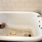 How To Clean An Old Stained Enamel Bathtub