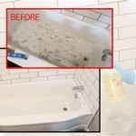 How To Clean An Old Stained Porcelain Bathtub