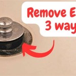 How To Remove A Stuck Bathtub Pop Up Drain Stopper