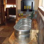 Outdoor Galvanized Metal Bathtub