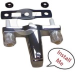Replacing 3 Piece Bathtub Faucet