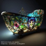 Stained Glass Bathtubs By She Freaks